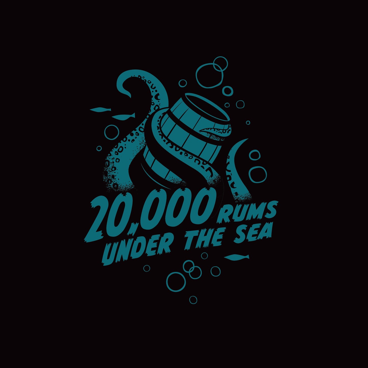 Jeff Granito's '20,000 Rums Under The Sea' Unisex Tee - Ready to Ship!
