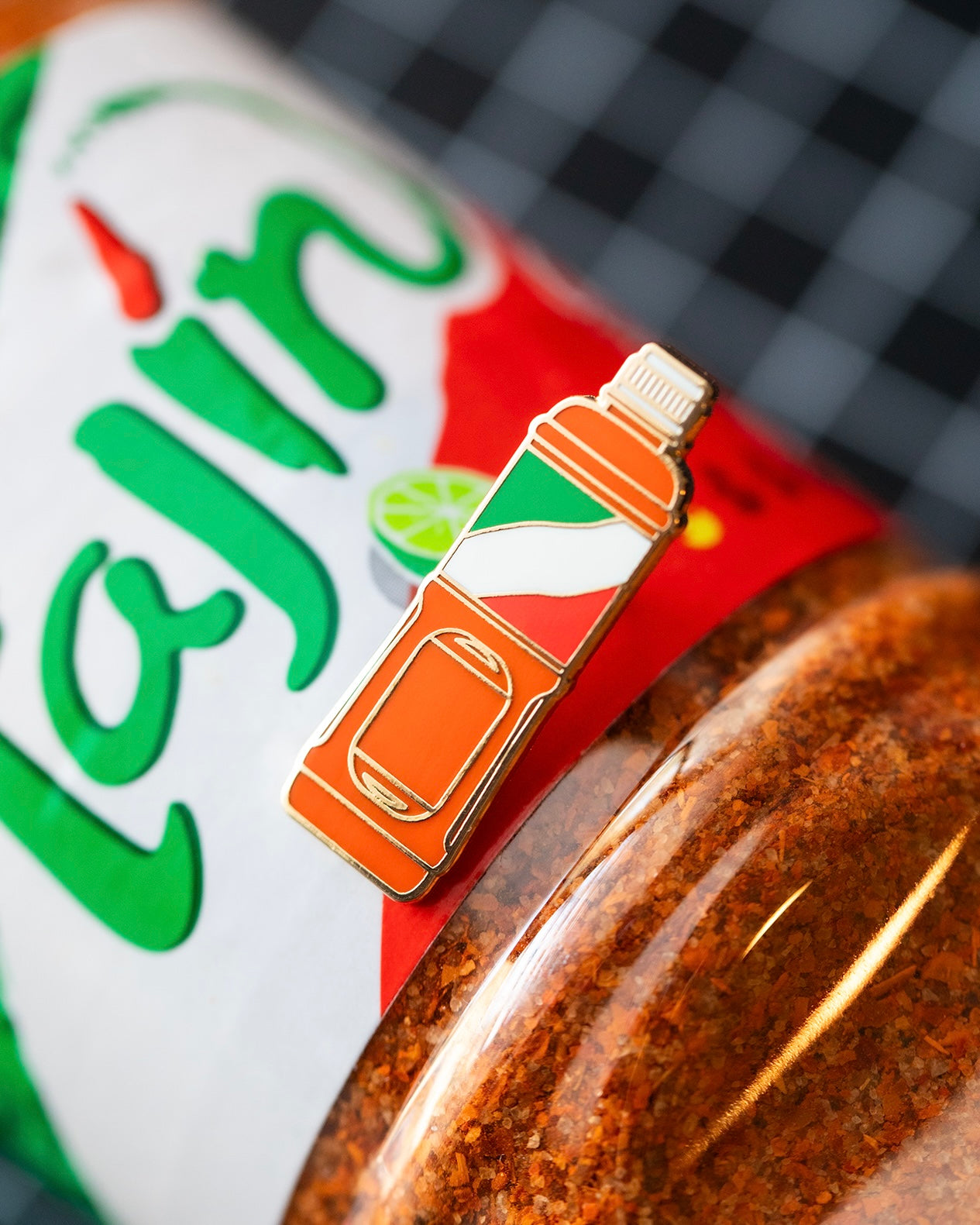 Tajin Enamel Pin