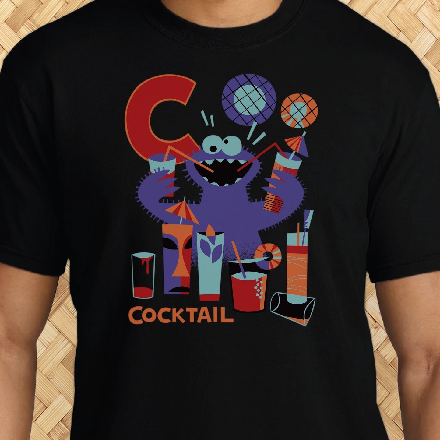Jeff Granito's 'C is for Cocktails' Unisex Tee - Ready to Ship!