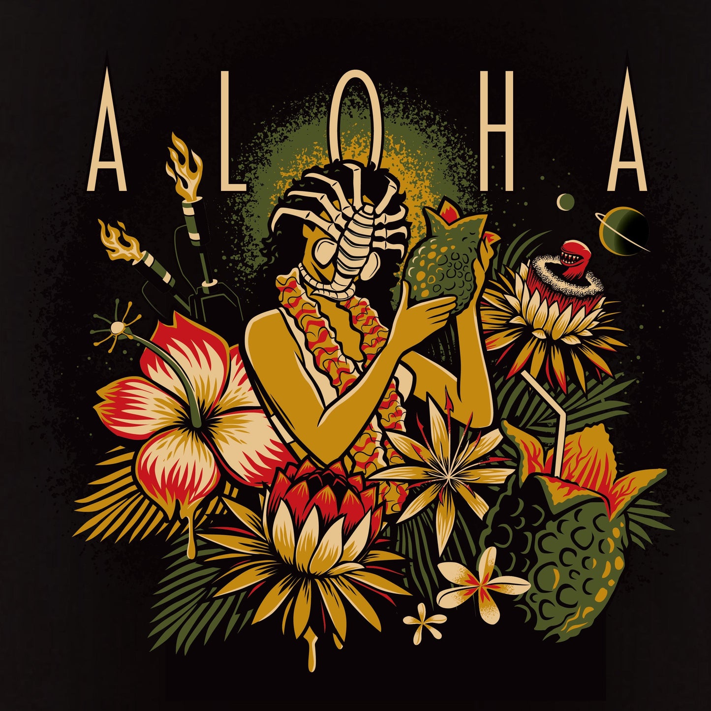 Jeff Granito's 'Doggone Tropics' Unisex Tee - Ready to Ship!