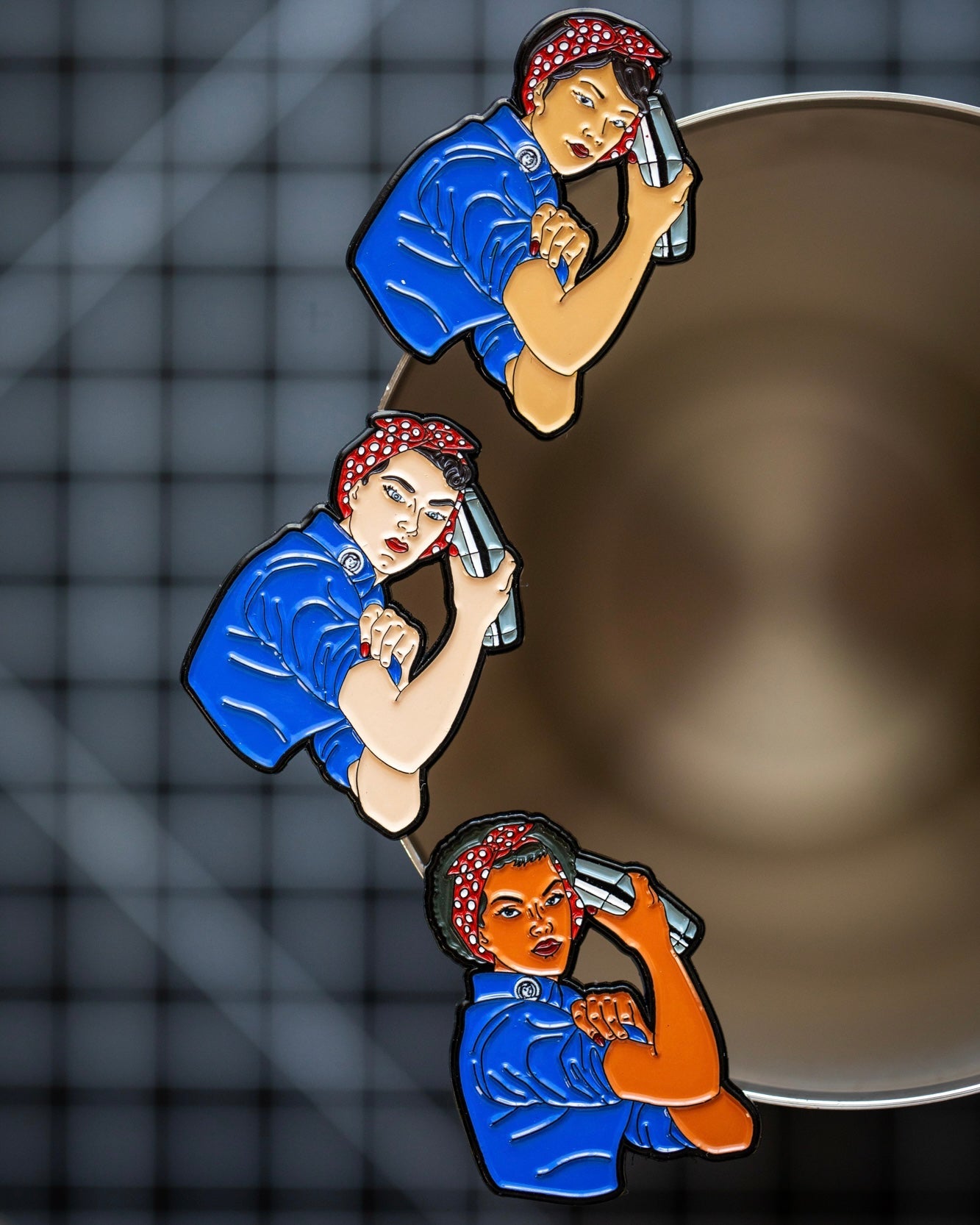 Rosie the Shaker Pin