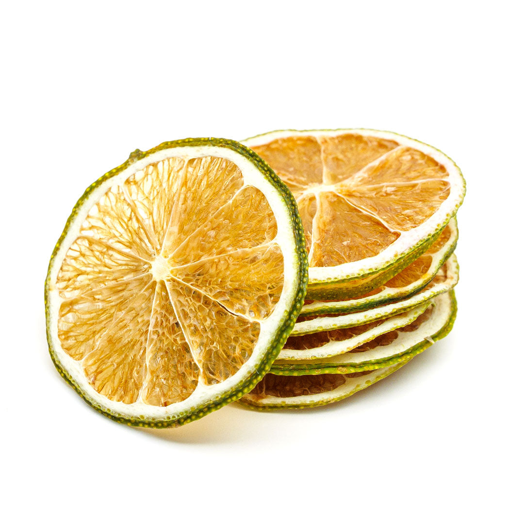 Dehydrated Lime Wheel Garnish