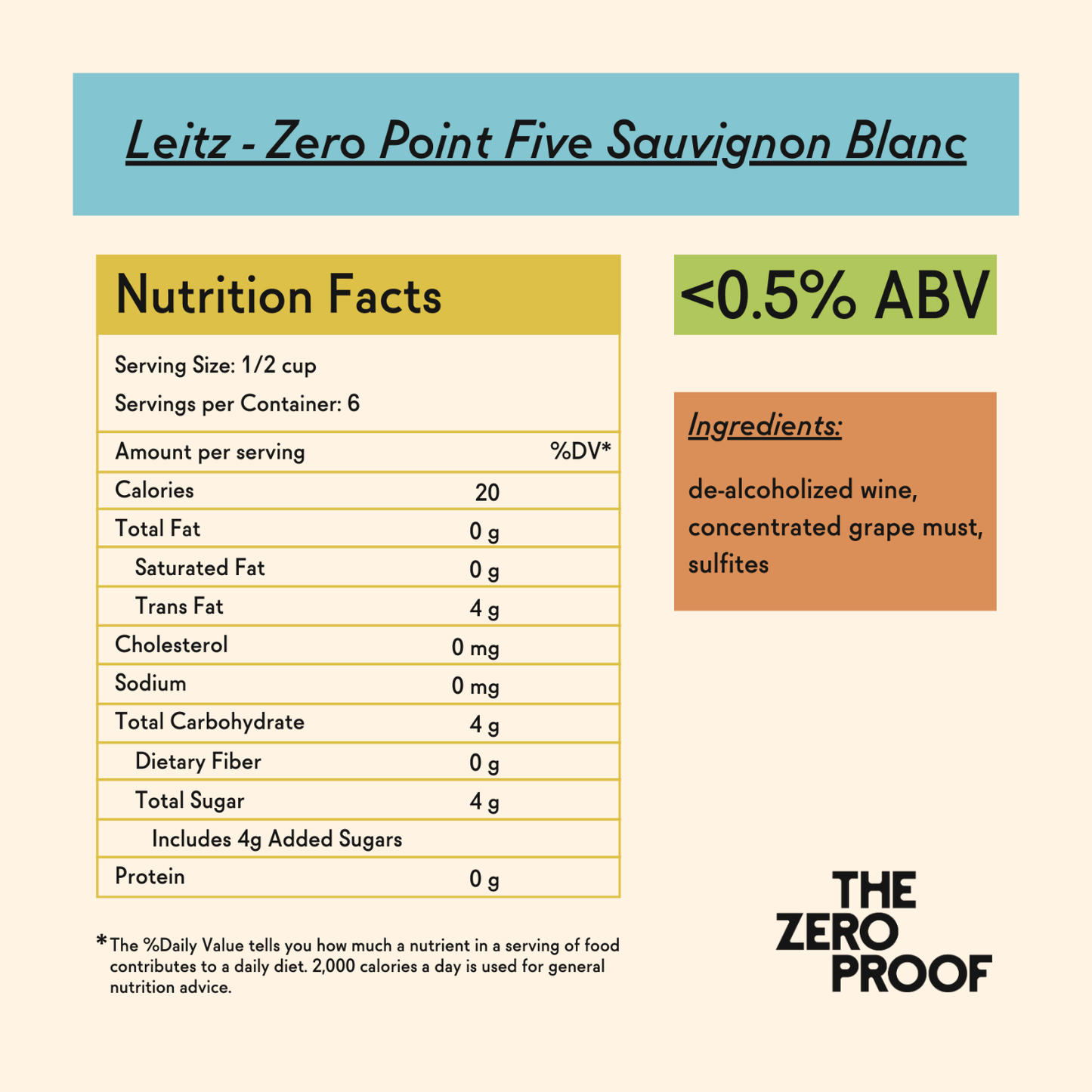 Leitz - Zero Point Five Sauvignon Blanc