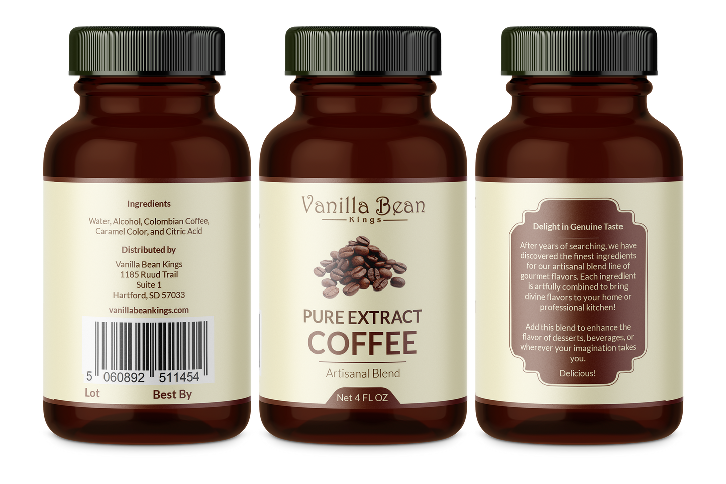 Pure Coffee Extract - 4 fl oz