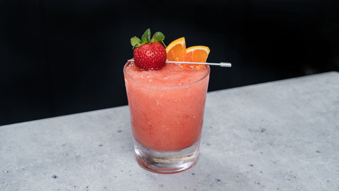 Frozen Strawberry Negroni