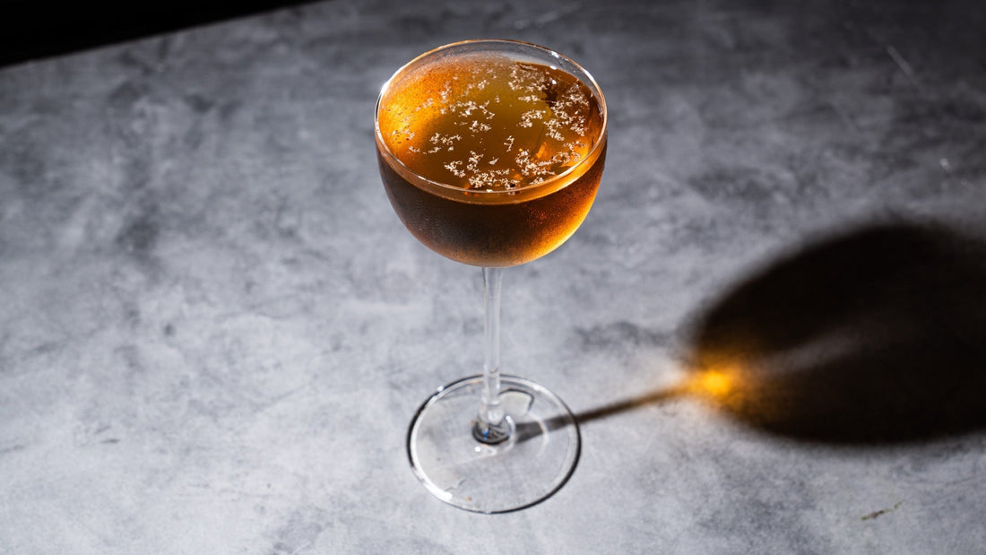 Deconstructed Morgenthaler Eggnog