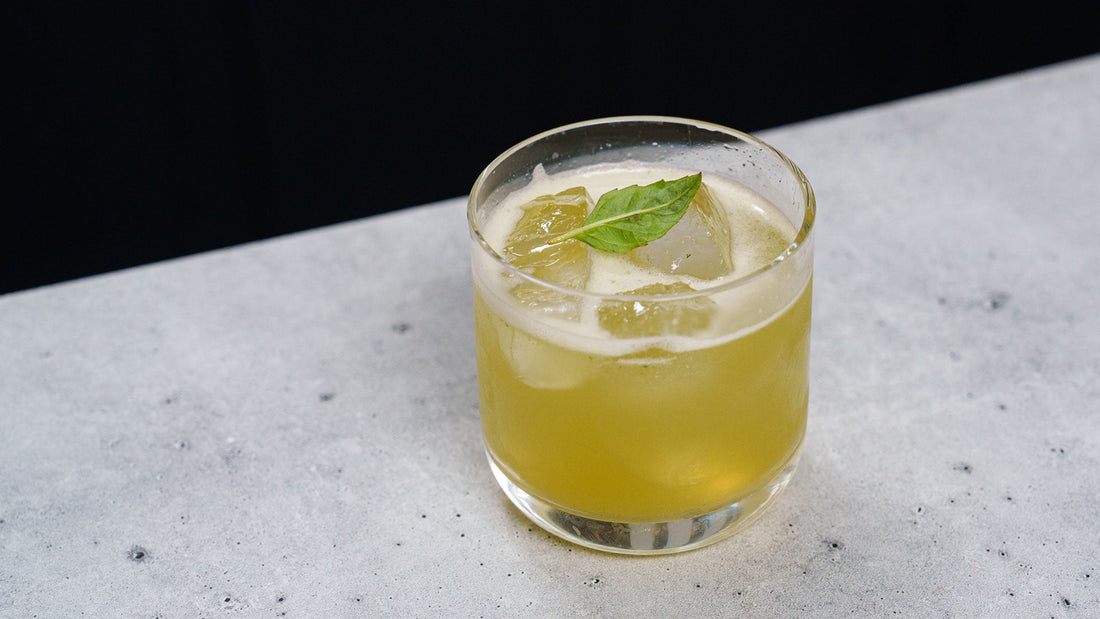 Winter Basil Smash