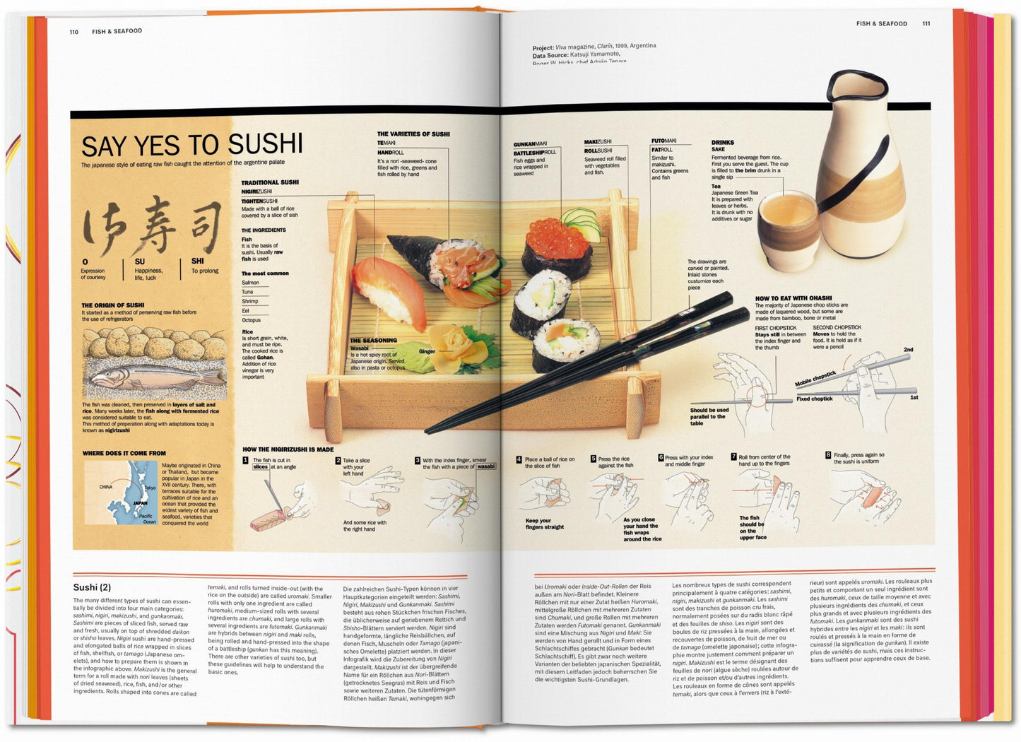 Taschen - Food & Drink Infographics. A Visual Guide to Culinary Pleasures (German, French, English)