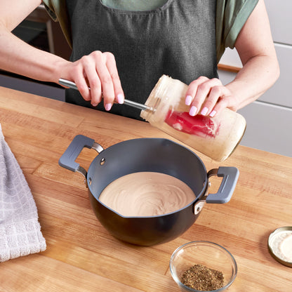 Flex-Core® Silicone and Stainless Steel Jar Scraper