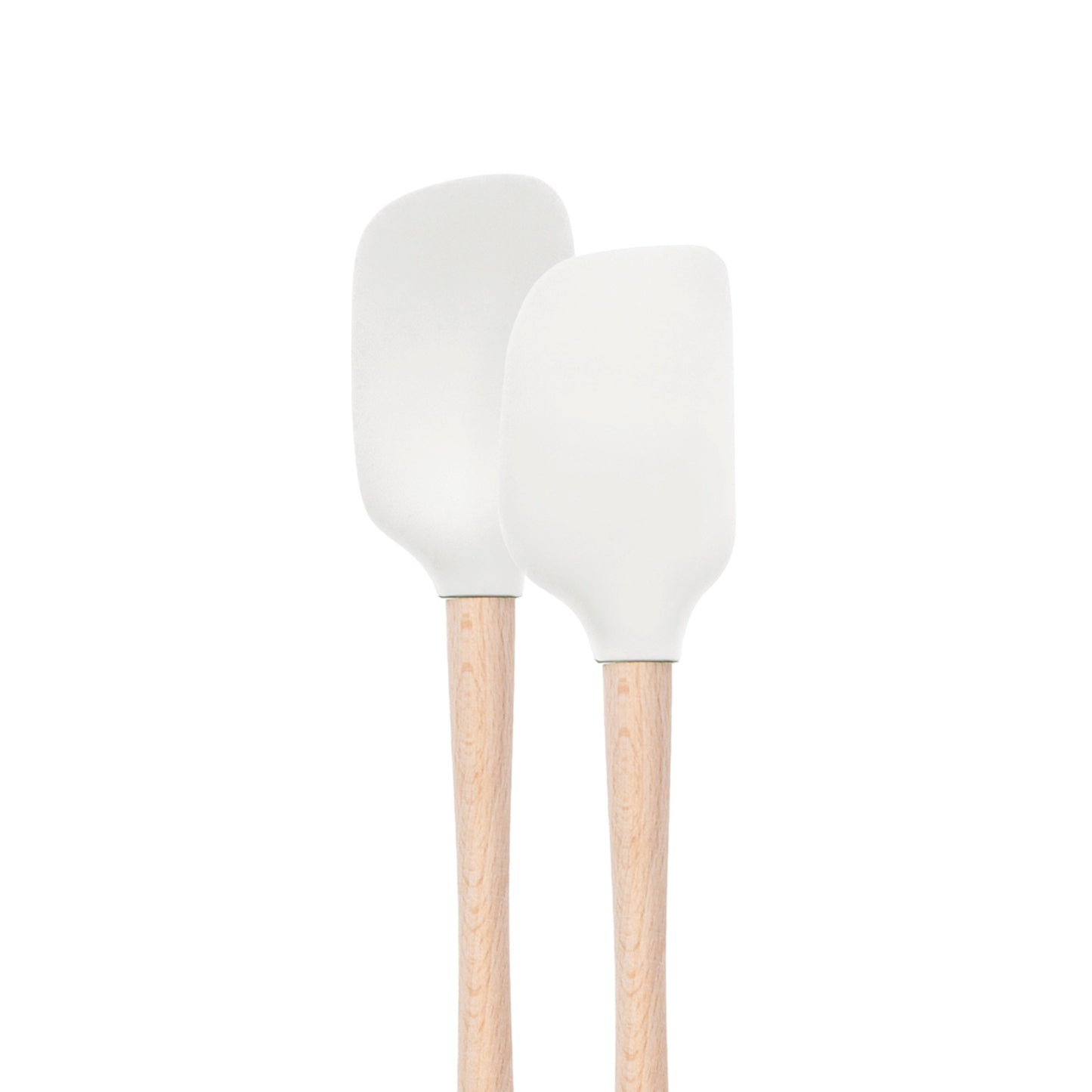 Flex-Core® Mini Spatula + Spoonula with Wood Handle