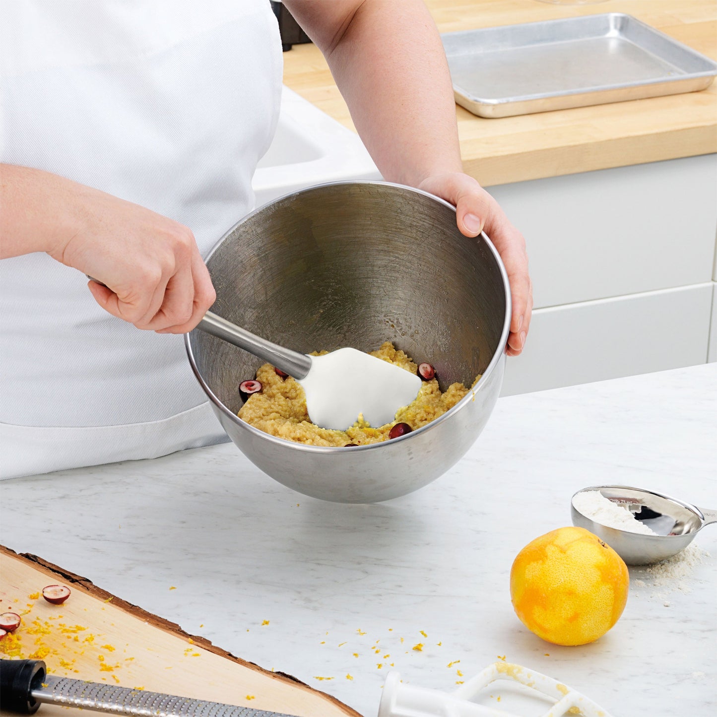 Flex-Core® Silicone and Stainless Steel Spatula