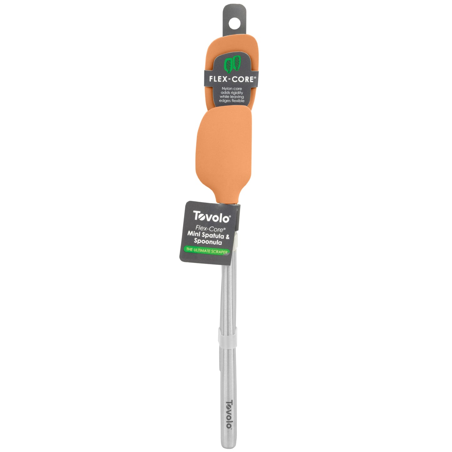 Flex-Core® Mini Spatula + Spoonula with Stainless Steel Handle