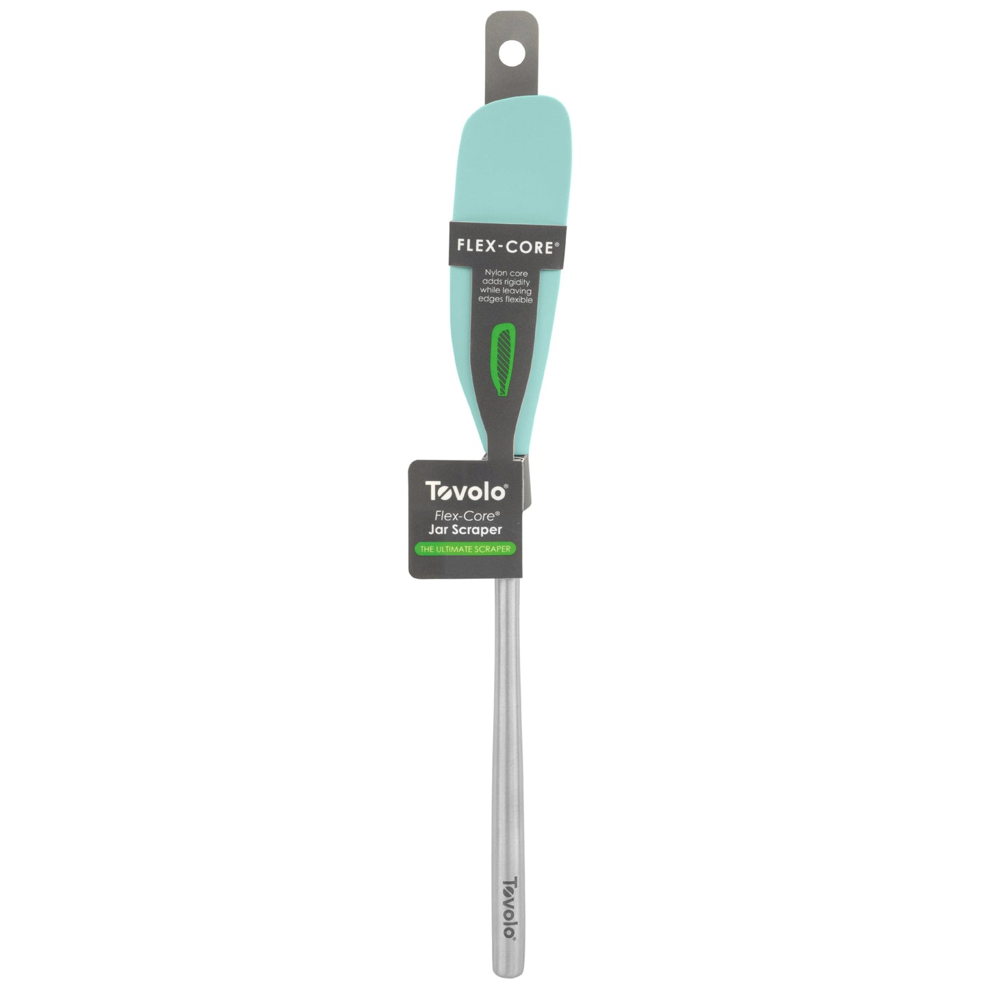 Flex-Core® Silicone and Stainless Steel Jar Scraper