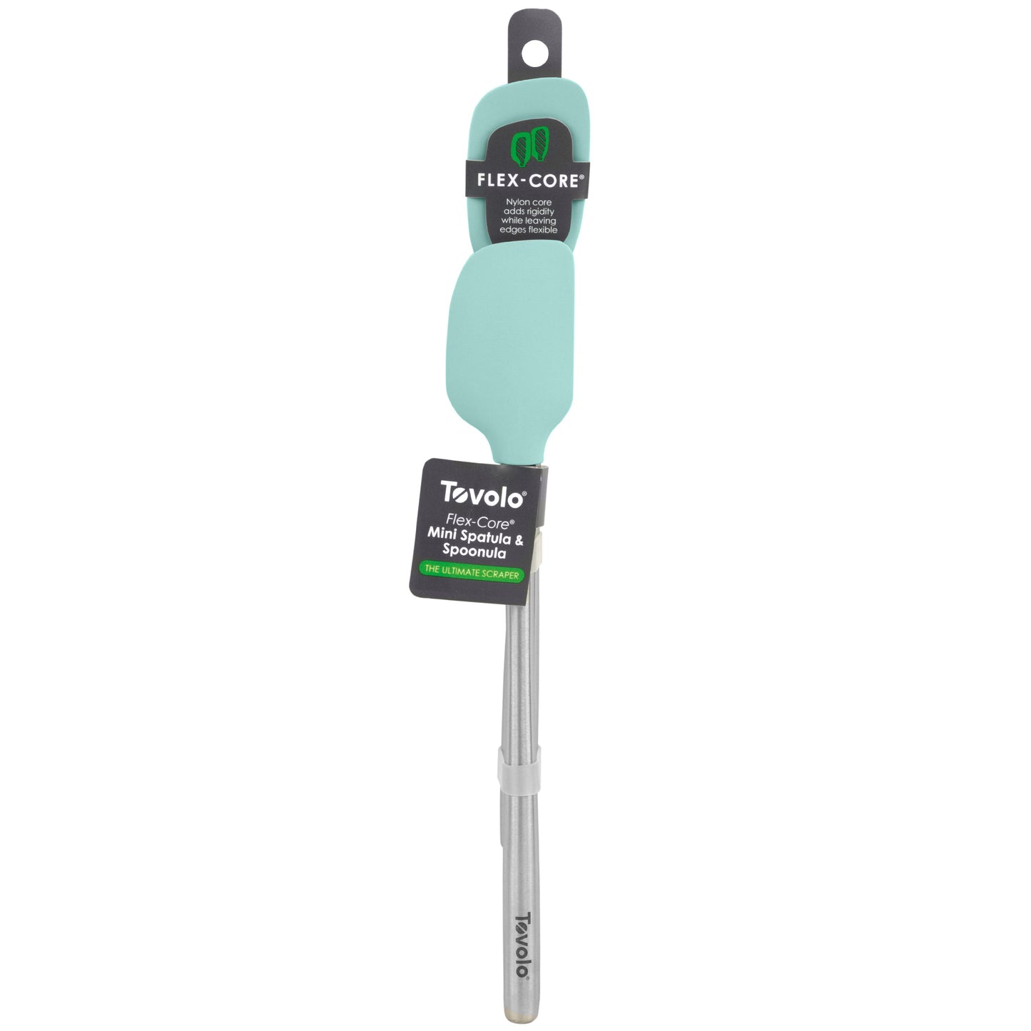 Flex-Core® Mini Spatula + Spoonula with Stainless Steel Handle