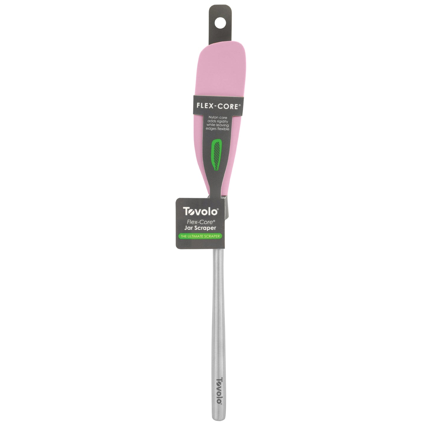 Flex-Core® Silicone and Stainless Steel Jar Scraper