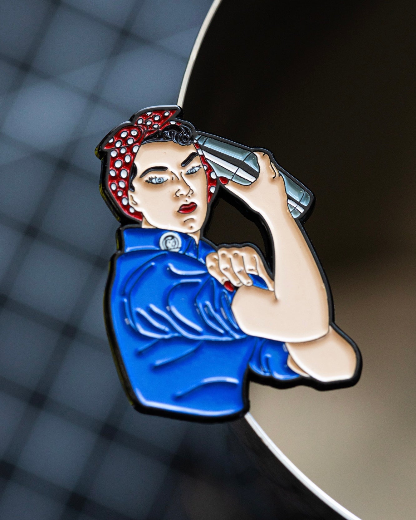Rosie the Shaker Pin