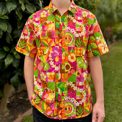 Jeff Granito's 'Californi-Aloha' Modern Fit Button-Up Shirt - Unisex - Ready to Ship!