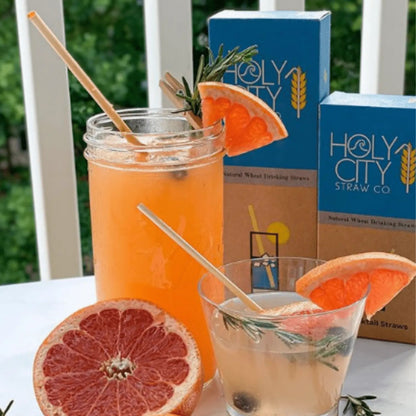5.75" Cocktail Wheat Straws