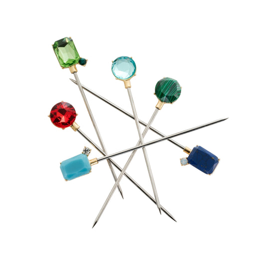 Bright gem cocktail picks - Set of 6