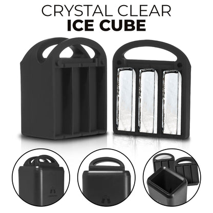 Lemonsoda -  Crystal Clear Highball Ice Cube Maker Mold- 6  4.5" Spear Ice