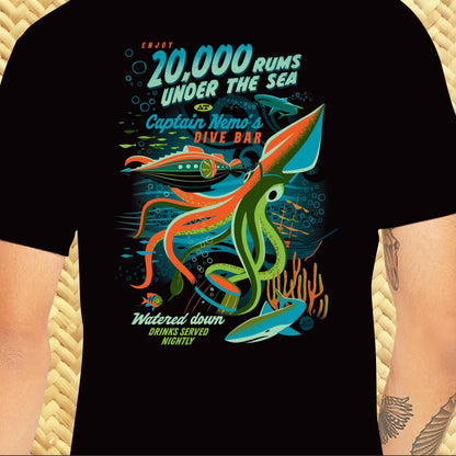Jeff Granito's '20,000 Rums Under The Sea' Unisex Tee - Ready to Ship!