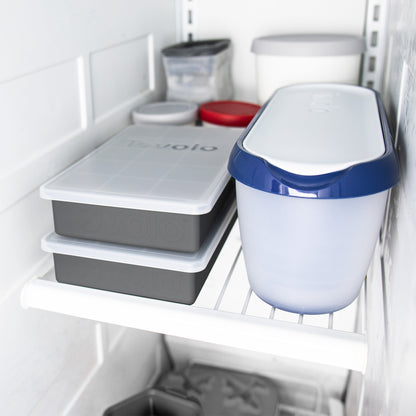 Tovolo Perfect Cube Silicone Ice Mold with Lid