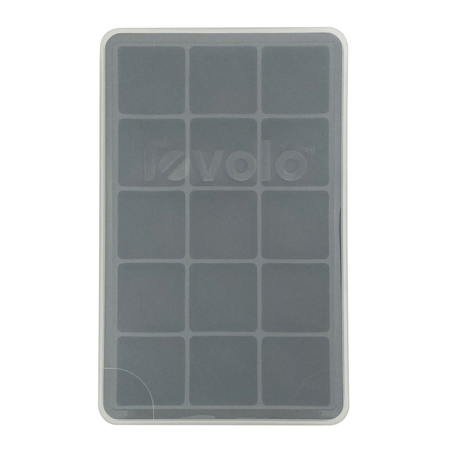 Tovolo Perfect Cube Silicone Ice Mold with Lid