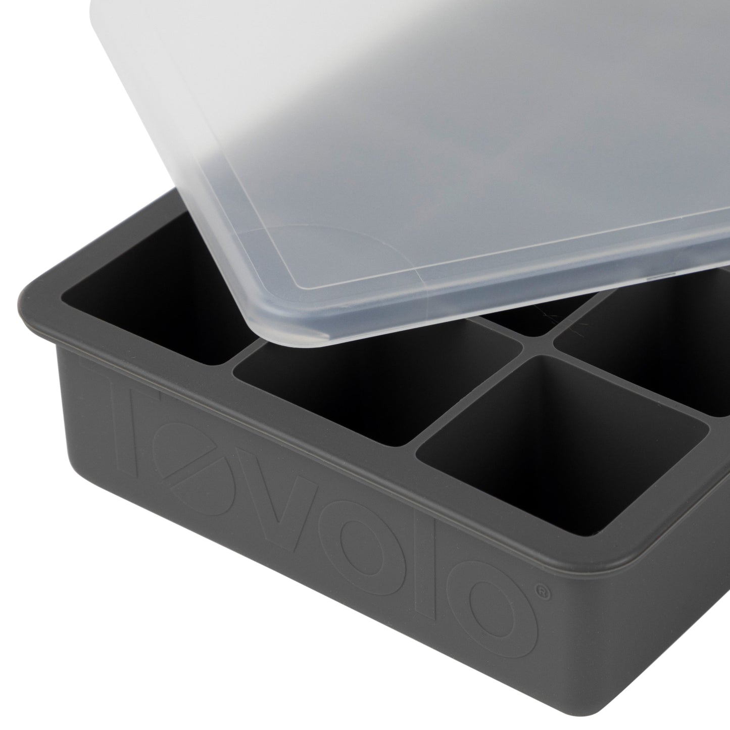 Tovolo Perfect Cube Silicone Ice Mold with Lid