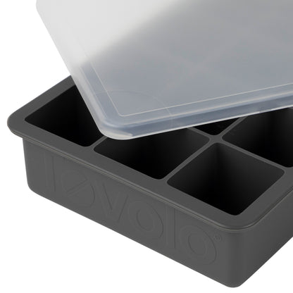 Tovolo Perfect Cube Silicone Ice Mold with Lid