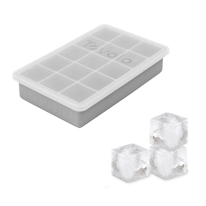Tovolo Perfect Cube Silicone Ice Mold with Lid