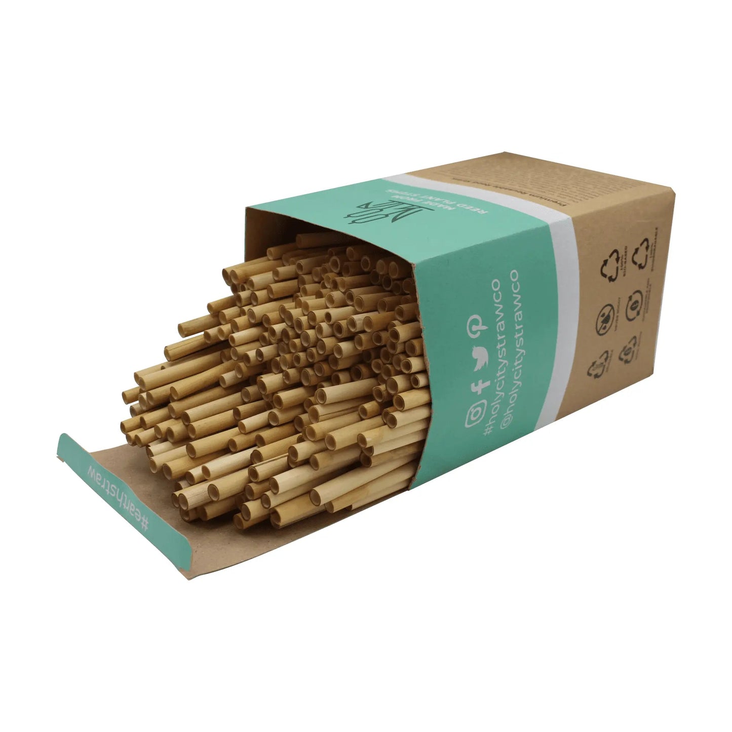 7.9" Jumbo Reed Straws