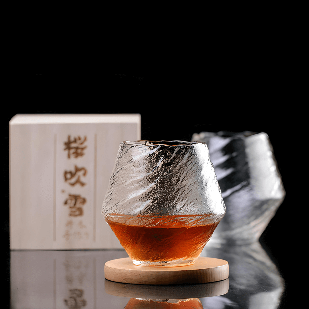 TsukiGlass Yume Japanese Crystal Whisky Glass