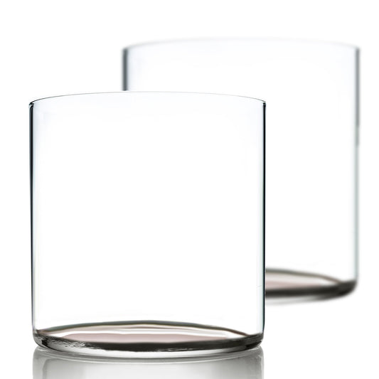 Ultra Thin Old Fashioned Whiskey Glasses