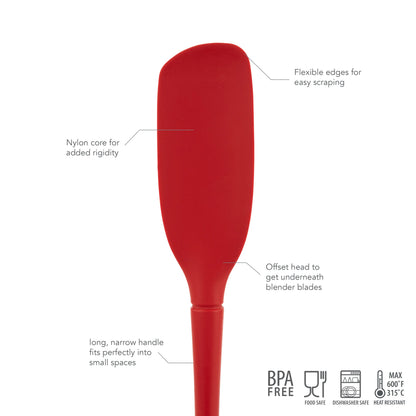 Flex-Core Silicone Blender Spatula