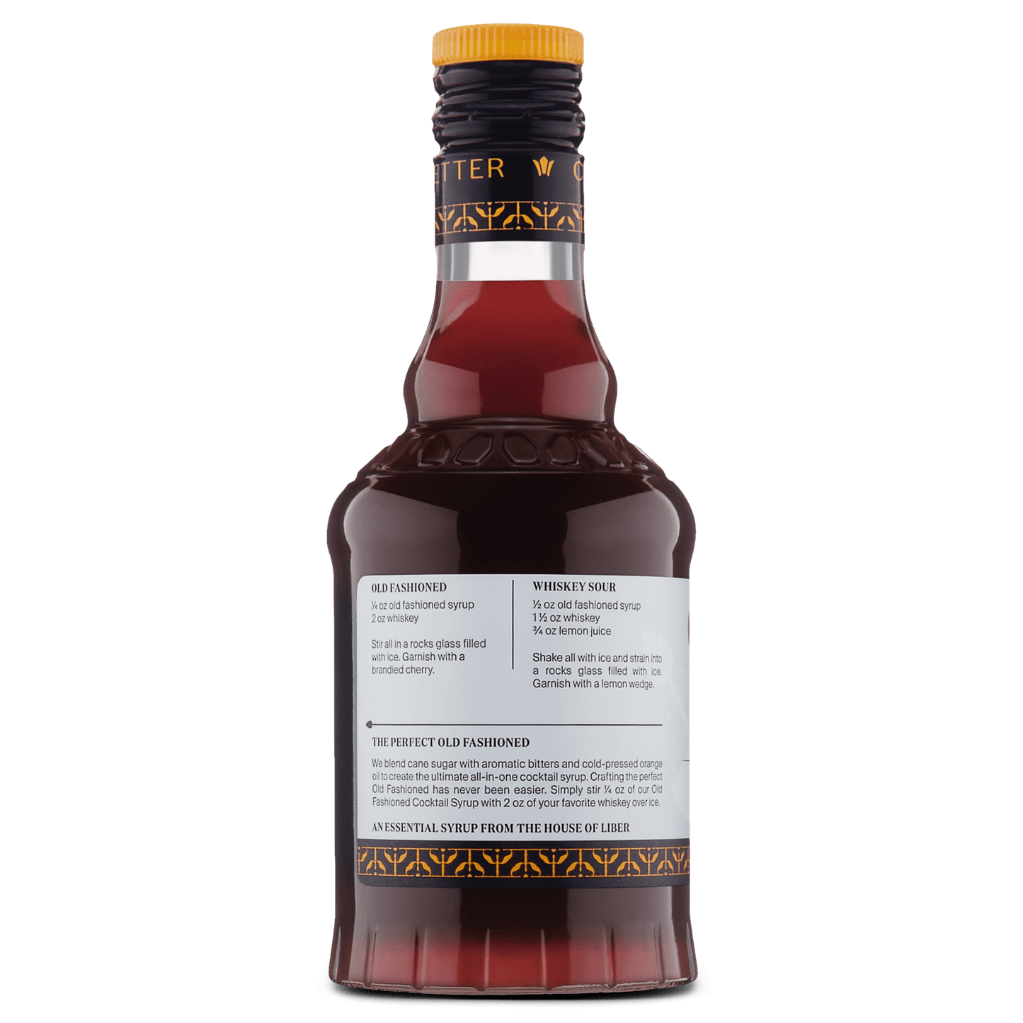 Old Fashioned Cocktail Syrup