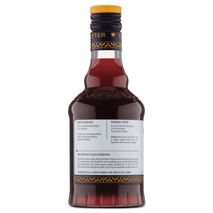 Old Fashioned Cocktail Syrup