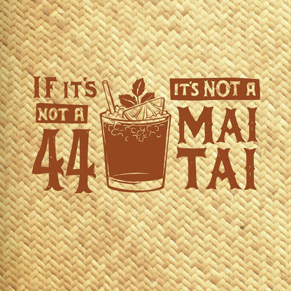 Jeff Granito's '44 Mai Tai' Mai Tai Cocktail Glass (1) - Rolling Pre-Order / Ready to Ship!