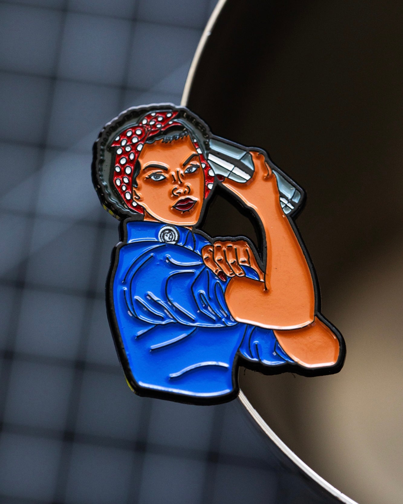 Rosie the Shaker Pin
