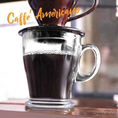 Lemonsoda - Glass Americano Coffee Cup - 12oz