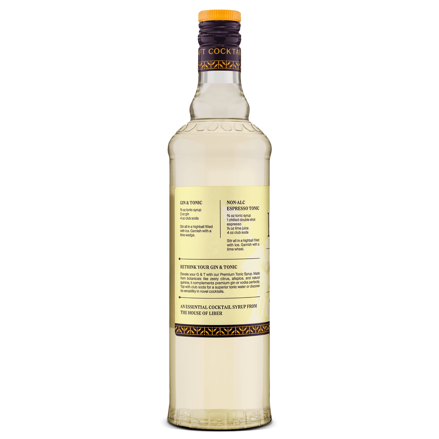 Premium Tonic Syrup
