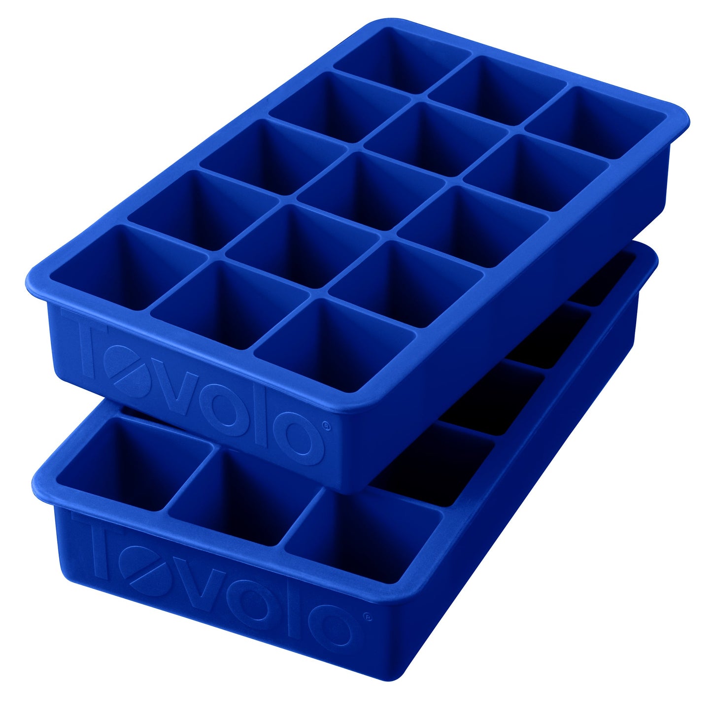 Perfect Cube Silicone Ice Molds - Set of 2