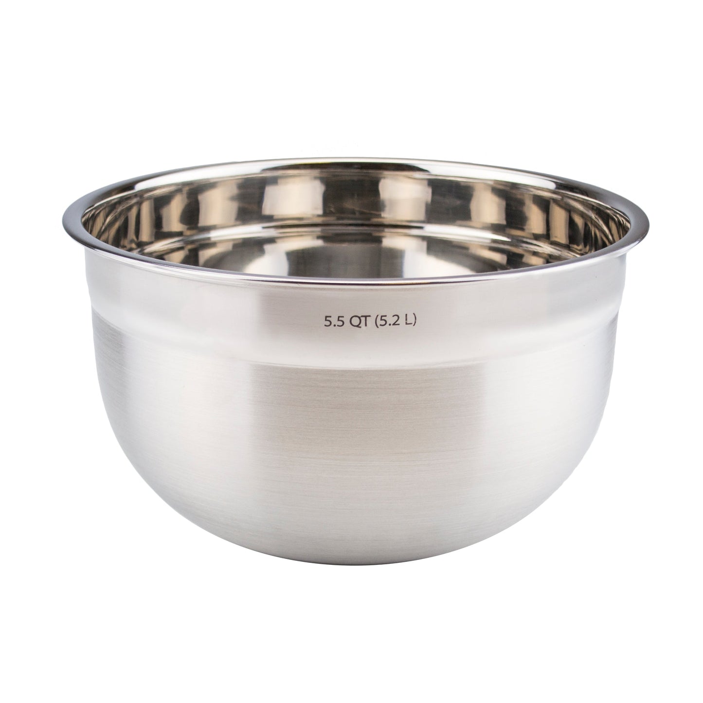 Stainless Steel Mixing Bowl 5.5 QT