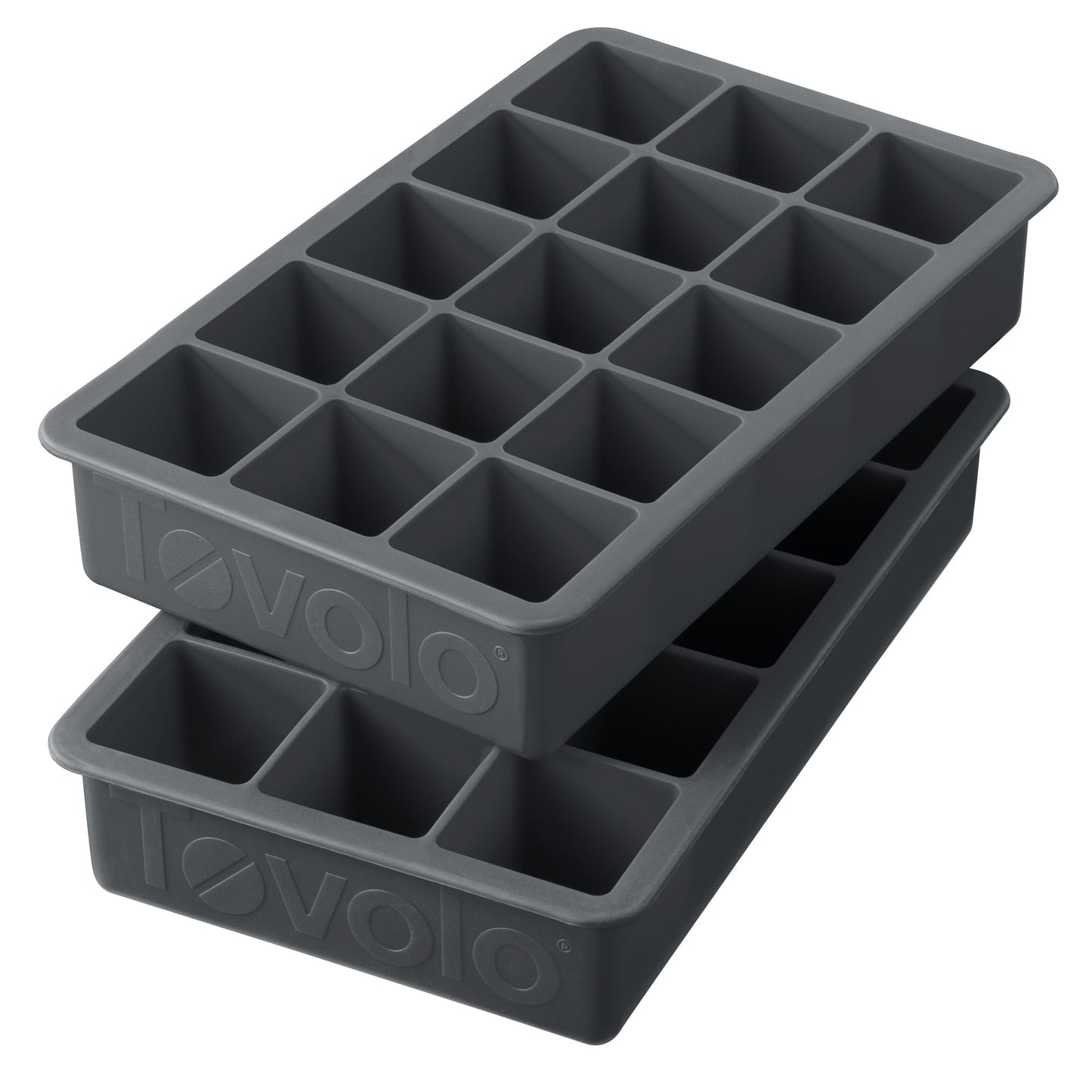 Perfect Cube Silicone Ice Molds - Set of 2