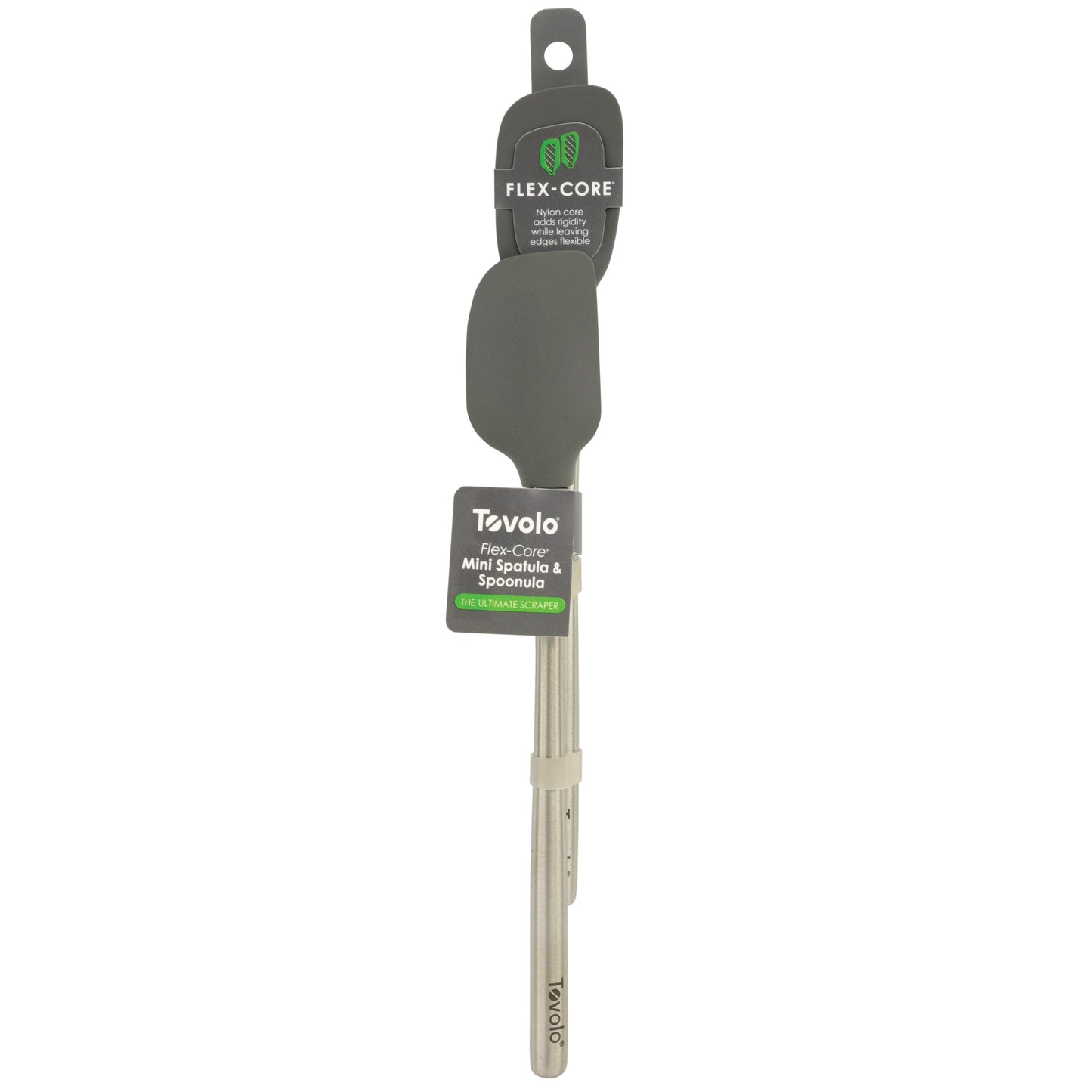 Flex-Core® Mini Spatula + Spoonula with Stainless Steel Handle