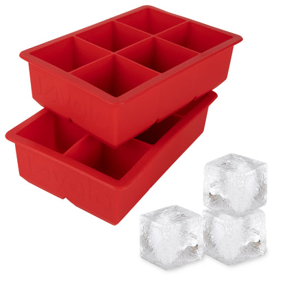 Tovolo King Cube Silicone Ice Molds - Set of 2