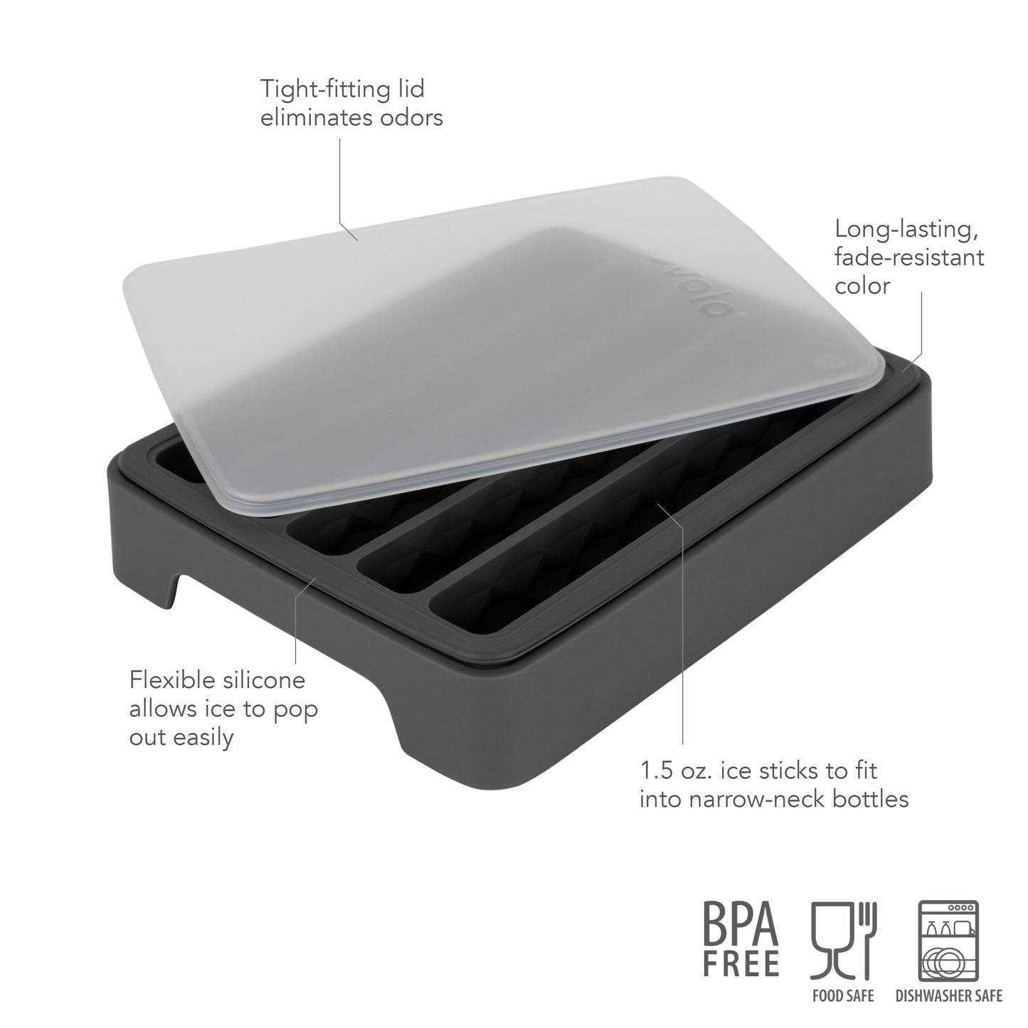 Water Bottle Ice Cube Tray