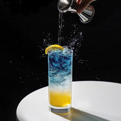 Lemonsoda - Highball Glasses Heavy Base Tom Collins Glasses - 12/15-Ounce Cups