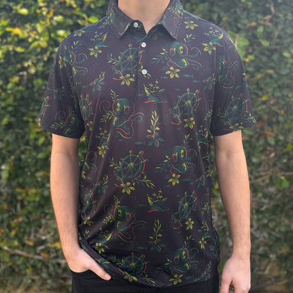 Jeff Granito's 'Deep Dive' Men's Performance Golf Polo - Ready to Ship - Shipping Included!