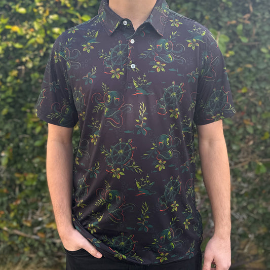 Jeff Granito's 'Deep Dive' Men's Performance Golf Polo - Ready to Ship - Shipping Included!