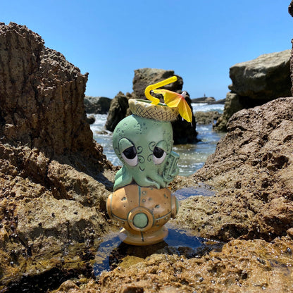 Tiki tOny's Drunktapus Tiki Mug (Whoopsies), sculpted by Thor - Ready to Ship! (FREE SHIPPING in U.S.)